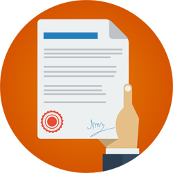 sign contract for after sale offers